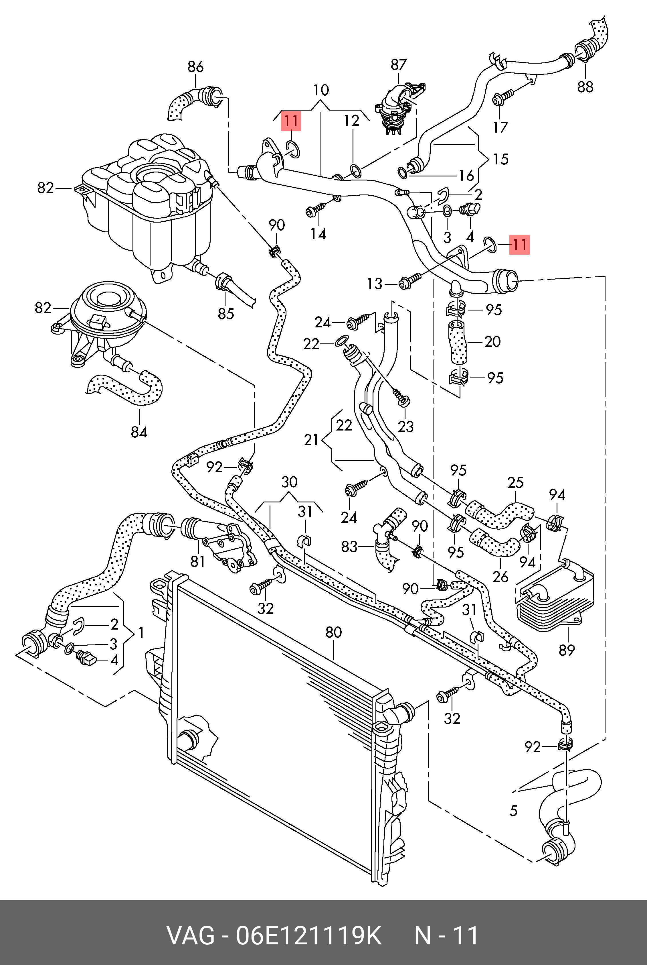 Vag 06a919501a схема расположения