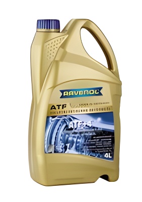 Трансмиссионное масло RAVENOL ATF+4 Fluid (4 л) new