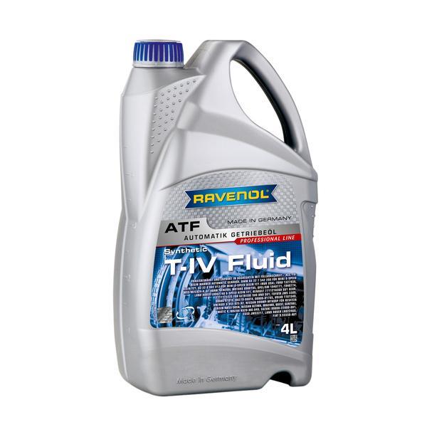 Масло трансмиссионное RAVENOL ATF T-IV 4л (синтетика)