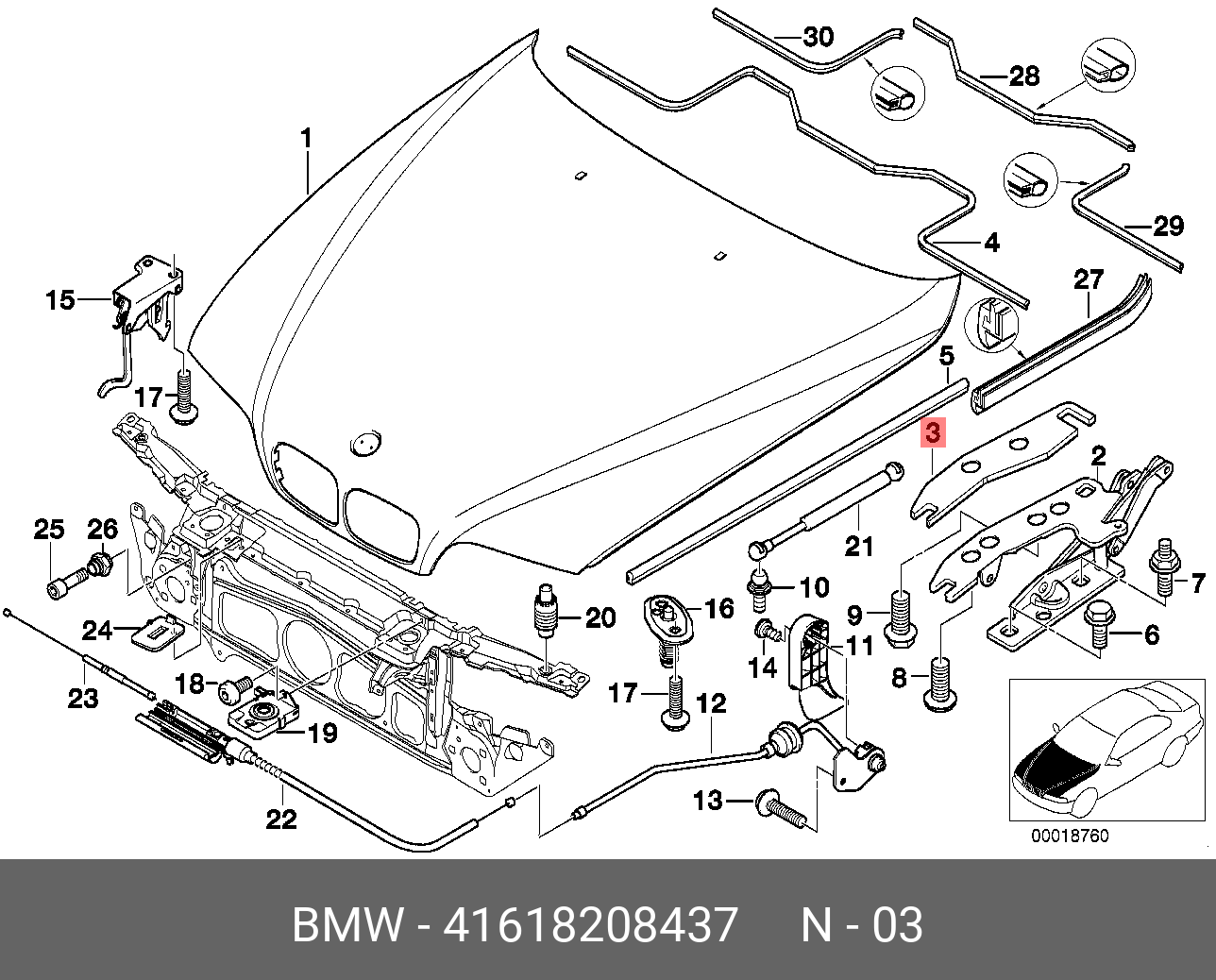 Передняя часть капота. Болт крепления капота БМВ е34. Крепеж троса капота BMW e39. Трос капота е39 схема. BMW e39 капот.