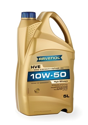 Масло моторное синтетическое 'HVE High Viscosity Ester Oil 10W-50', 5л