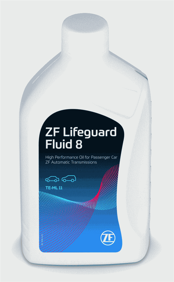 Жидкость гидравлическая ZF LIFEGUARDFLUID 8, 1л - синтетическая (зеленая) для АКПП 6HP28AF AUDI, 6HP19A, 6HP19X AUDIVW
