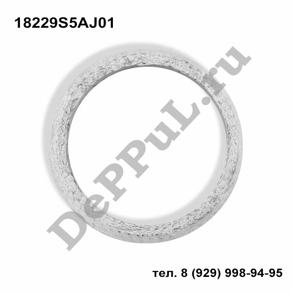 кольцо уплотнительное глушителя honda accord (04…), cr-v (07…) DEBZ0445