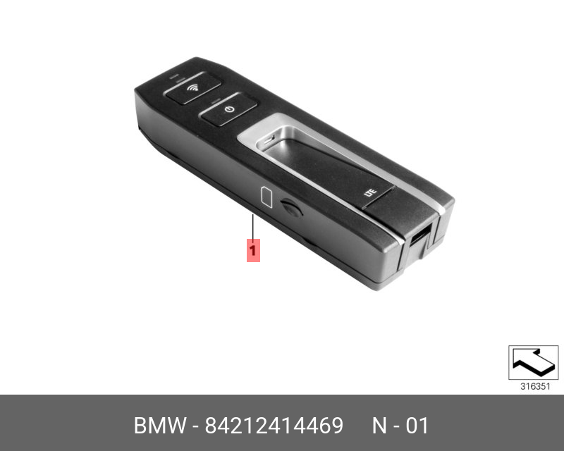 84 21. BMW car Hotspot LTE. Точка доступа BMW car Hotspot LTE, артикул 84212336430. S644подготовка под моб.телефон с Bluetooth БМВ е39. BMW 84 21 2 158 682.