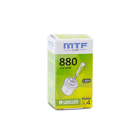 Галогенная лампа MTF H27/1 12v 880 27w Standart +30% HS1280
