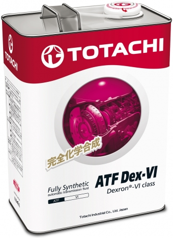 TOTACHI ATF DEXRON-VI Жидкость трансмиссионная (Япония) (4L)