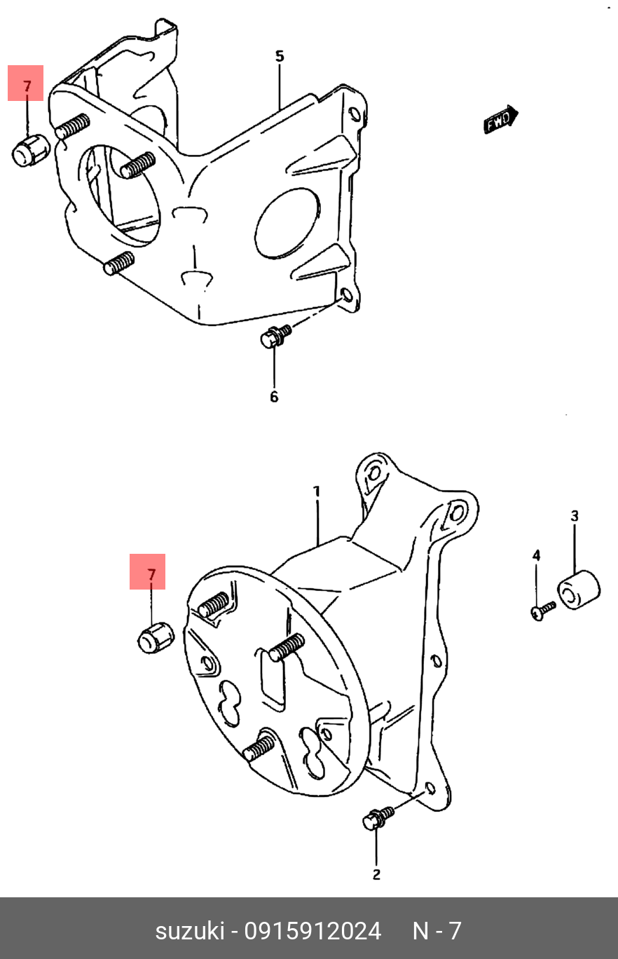 Сузуки устройство. Suzuki 09159-12024. "Гайка" Suzuki арт. 0915912024. 09159-10117 Размер.