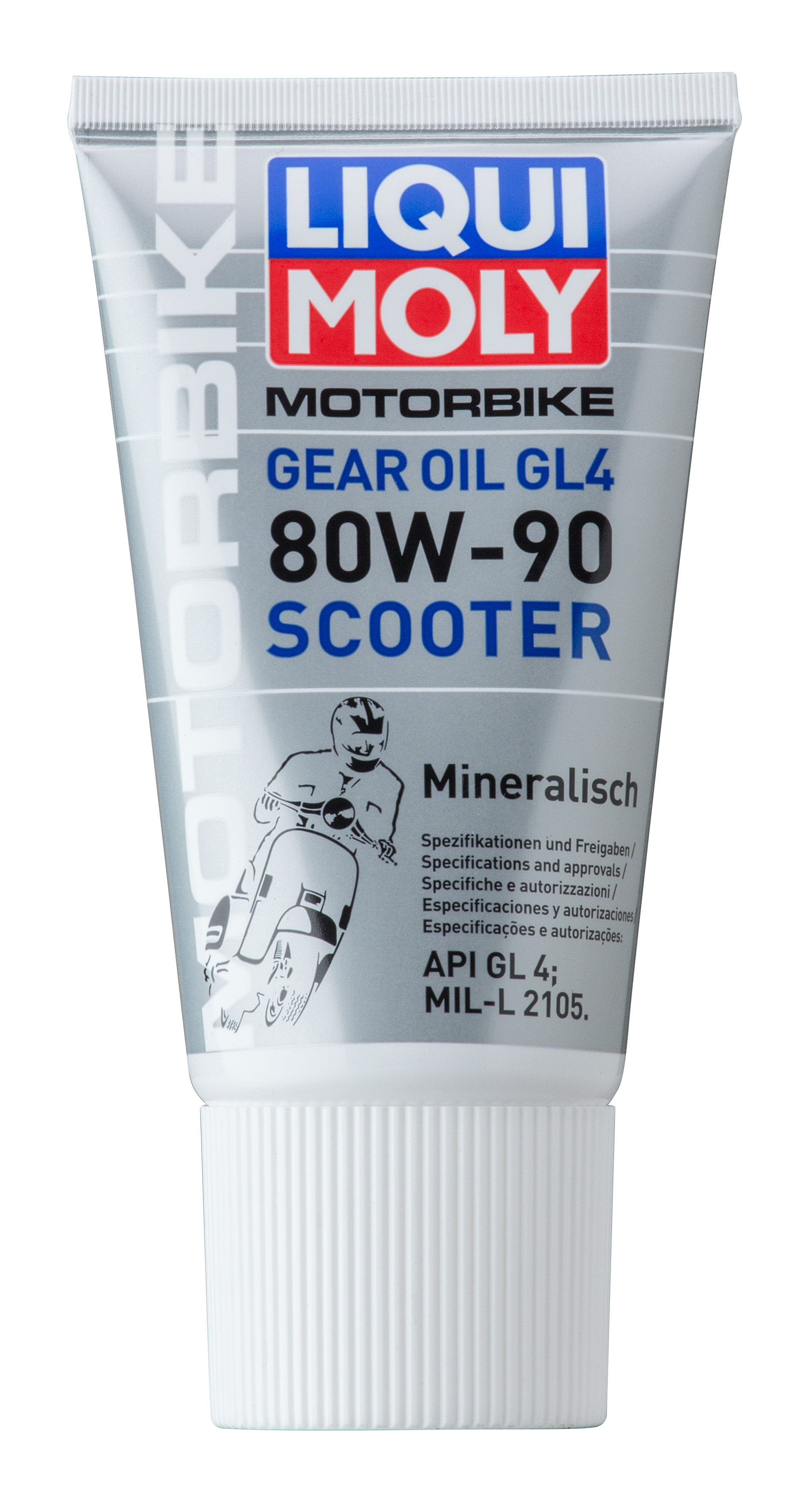 Масло трансмиссионное Liqui Moly Motorbike Gear Oil Scooter 80W90