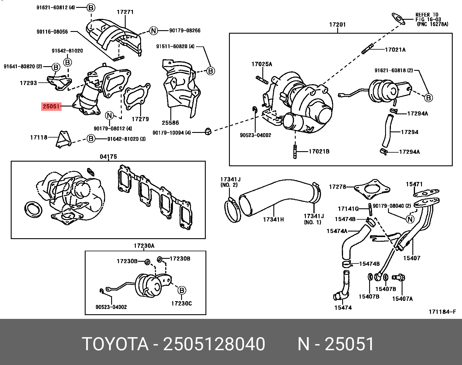 2505128040 (25051-28040) TOYOTA LEXUS Нейтрализатор выхлопных газов |  Купить запчасть