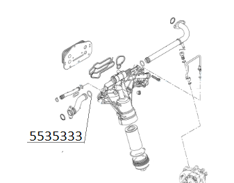 55353331 уплотнительное кольцо на схеме