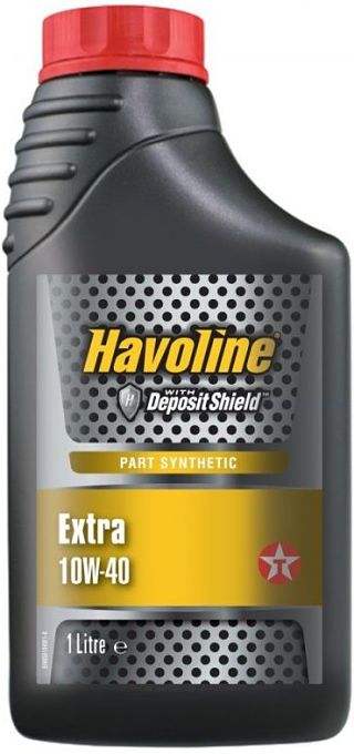 Масло моторное синтетическое "Havoline Extra 10W-40", 1л