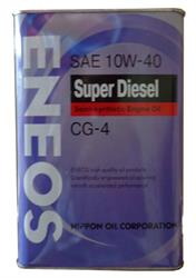 Моторное масло ENEOS Super Diesel SAE 10W-40 (4л)