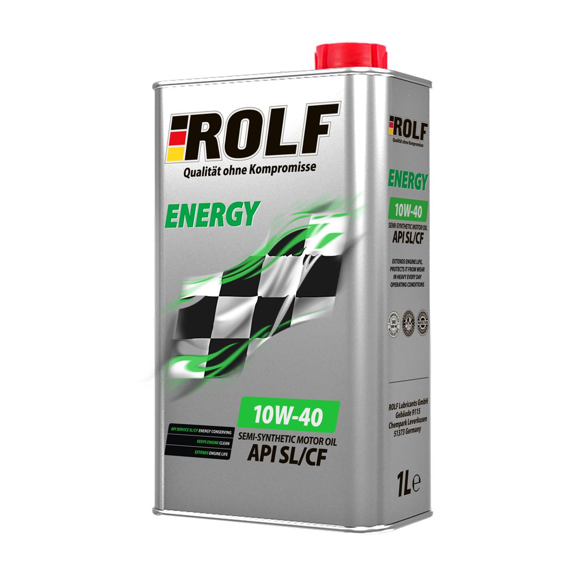 Масло моторное Rolf Energy SAE 10W40