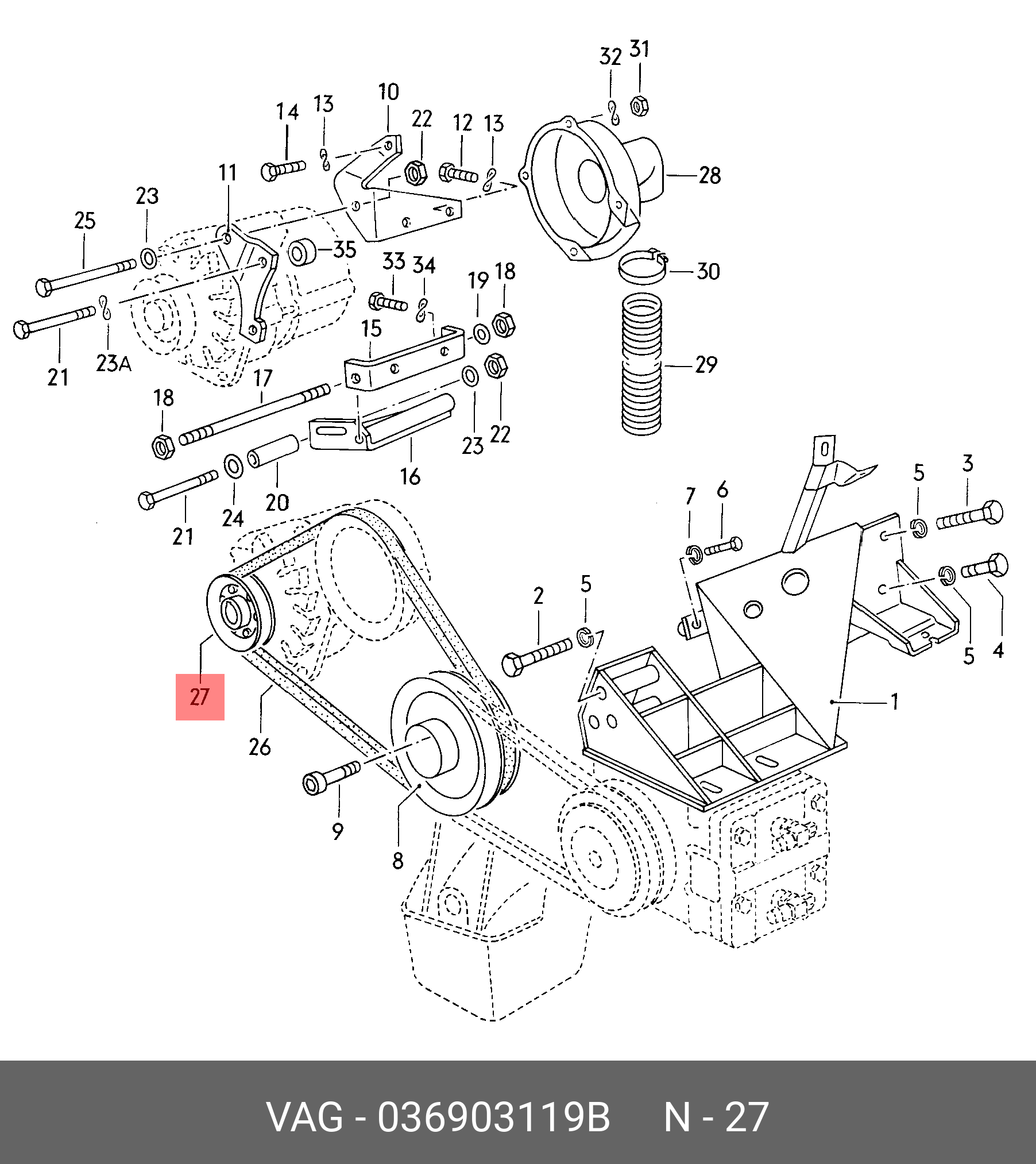 Mounting parts