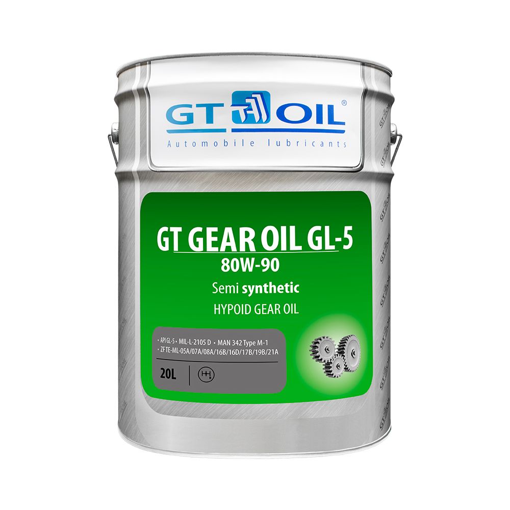 Масло транс. GT Gear Oil  SAE 80W-90  API GL-5  20 л
