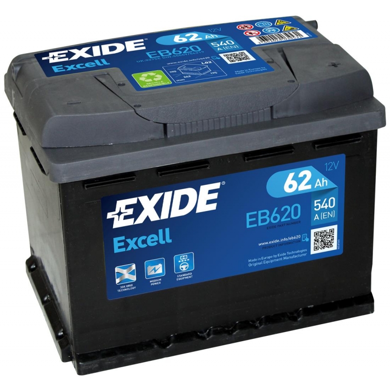 Exide Excell EB620 