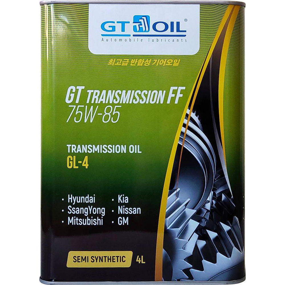 Масло транс. GT Transmission FF  SAE 75W-85  API GL-4  4 л