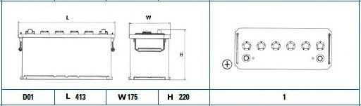 EXIDE EG1009