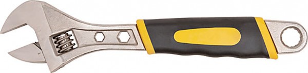 Ключ разводной 'Старт', пвх накладка на ручку 150 мм ( 19 мм )