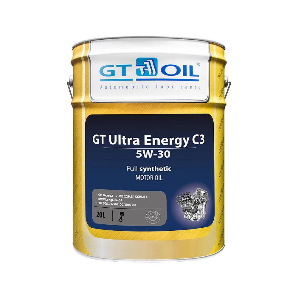 Масло GT Ultra Energy C3  SAE 5W-30  API SM SN/CF син.  20 л