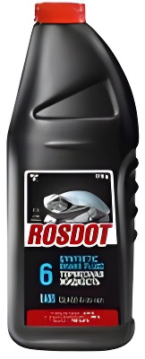 Жидкость тормозная DOT 4 class 6 ROSDOT 910г